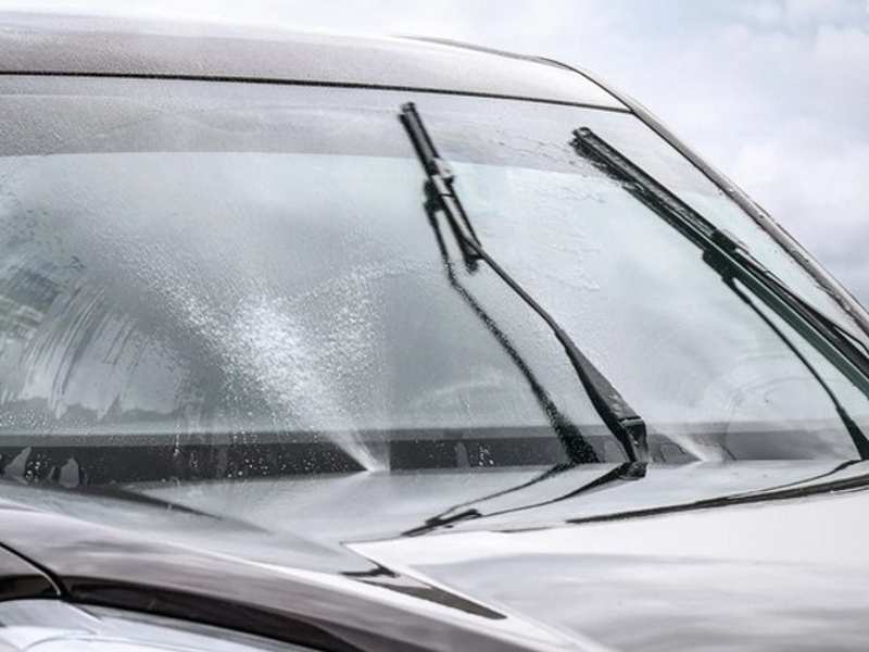 Scheibenwischer sorgen für klare Sicht